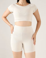 Top Forfun + Short Off White