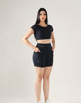Top Forfun + Short Preto