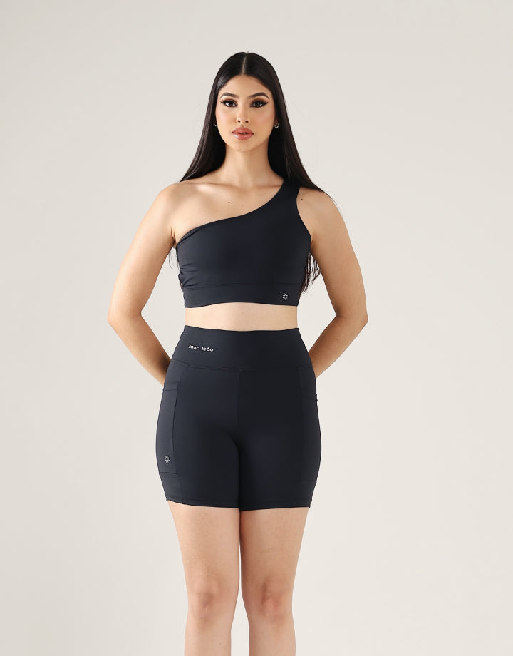 Top Essence + Short Preto