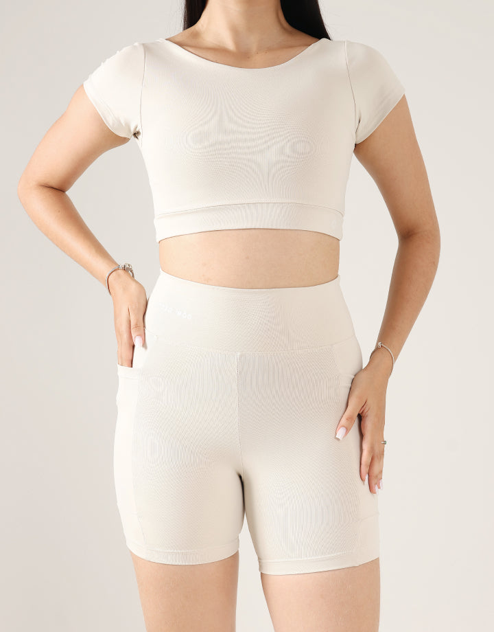 Top Forfun + Short Off White