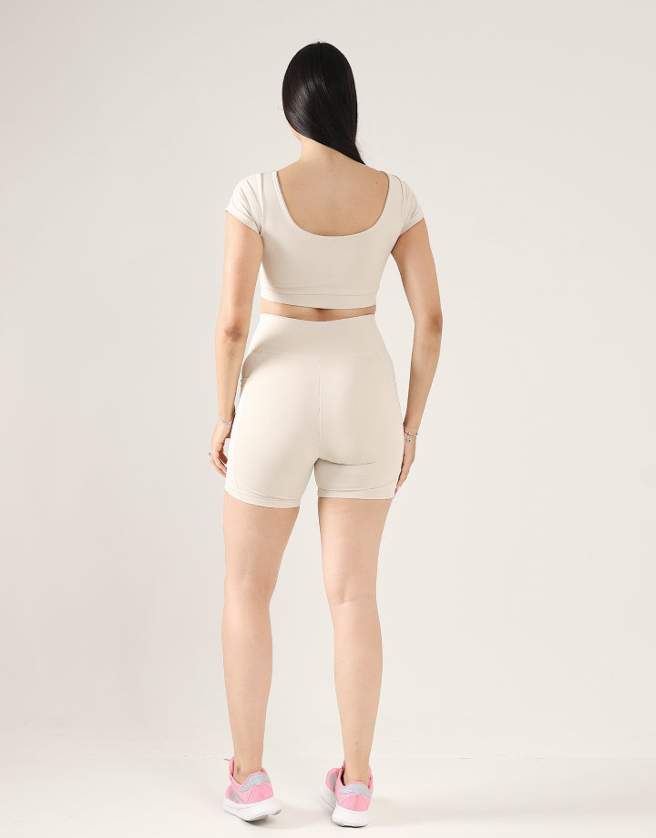 Top Forfun + Short Off White