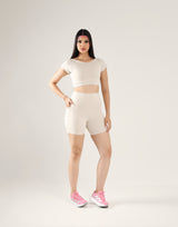 Top Forfun + Short Off White