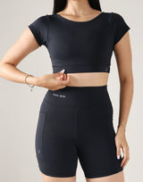 Top Forfun + Short Preto