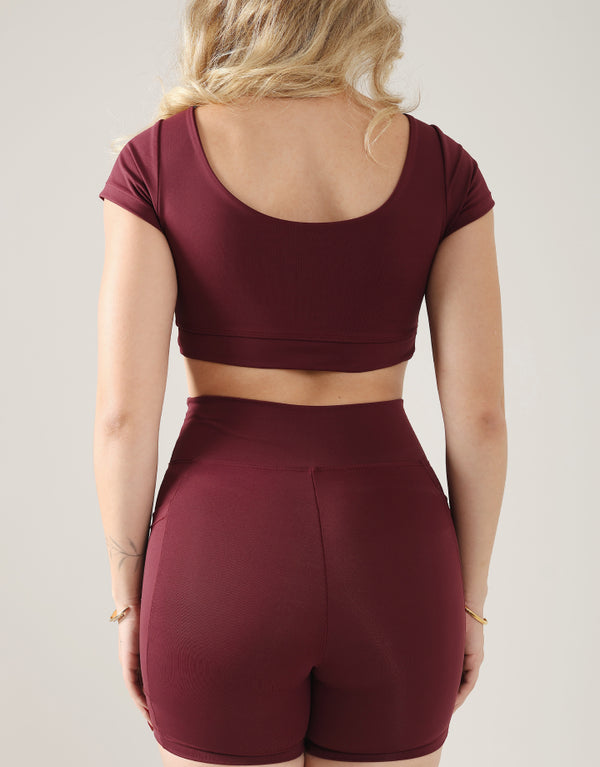 Top Forfun + Short Vinho